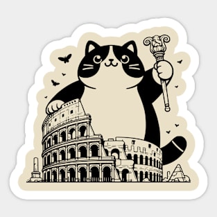 Giant Cat Sticker